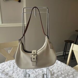 Coach Vintage, Hamptons Hobo, Shoulder bag, Bone color